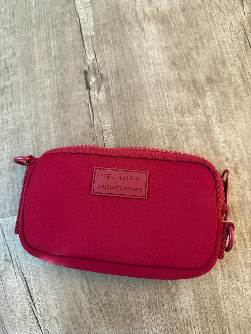 Sephora x Dagne Dover Small Red Travel Pouch